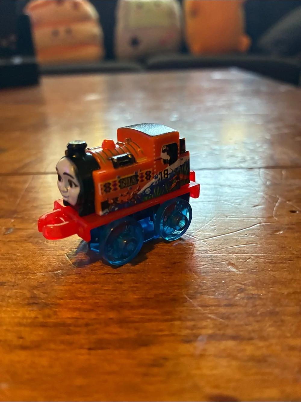 Thomas & Friends Mini Character Trains in Red, Green, Blue, Purple & Pink